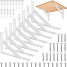 8 Stück Regalhalterungen, 90