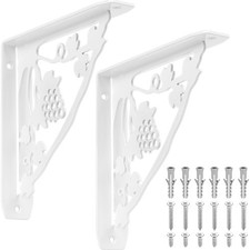 Metall Regalhalterungen Weiß