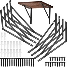 8 Stück Regalhalterungen, 90